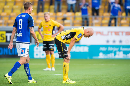 Elfsborgs Sebastian Holmén deppar