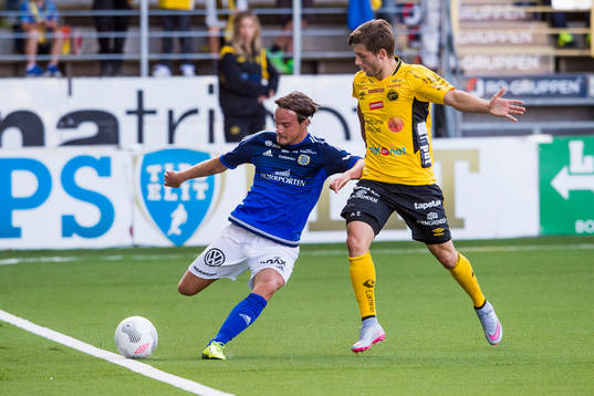 Sundsvalls Eric Larsson och Elfsborgs Arber Zeneli