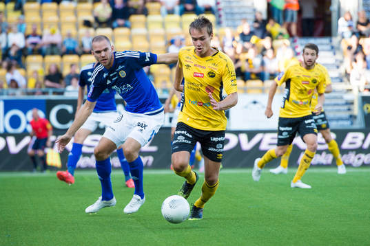 Elfsborgs Viktor Prodell och Sundsvalls Marcus Danielson