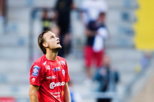 Åtvidabergs Månz Karlsson deppar