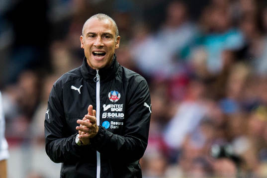Helsingborgs manager Henrik Larsson