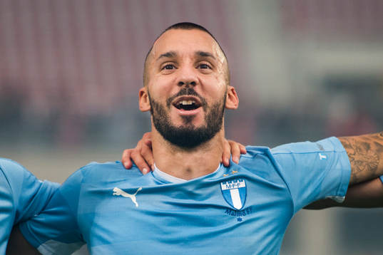 Malmö FFs Guillermo Molins jublar