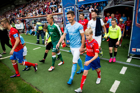 Helsingborgs Johan Mårtensson och målvakt Pär Hansson