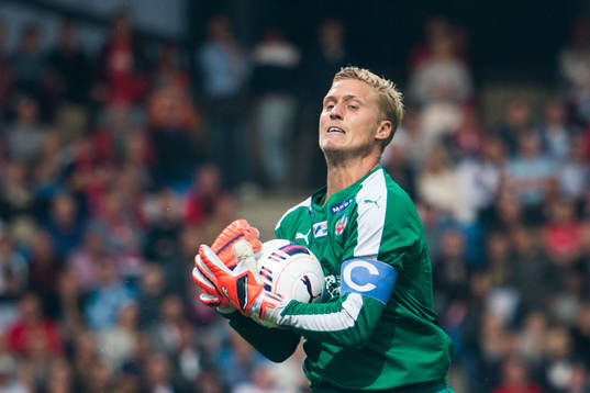 Helsingborgs målvakt Pär Hansson