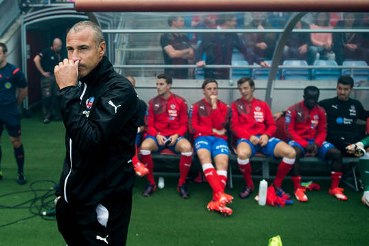 Helsingborgs manager Henrik Larsson
