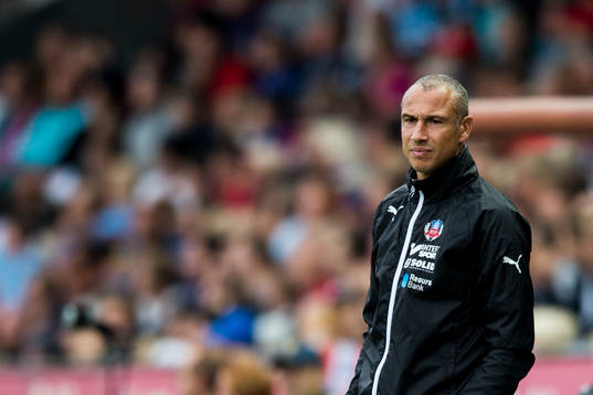 Helsingborgs manager Henrik Larsson