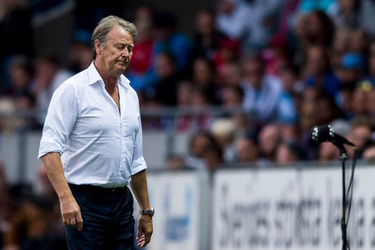 Malmö FFs tränare Åge Hareide deppar