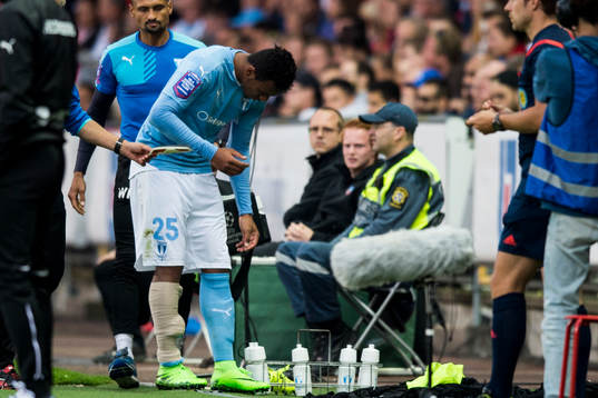 Malmö FFs Felipe Carvalho skadad