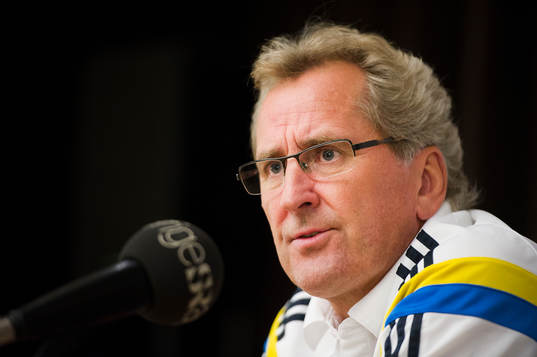 Sveriges förbundskapten Erik Hamrén