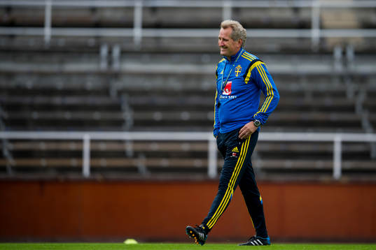 Förbundskapten Erik Hamrén