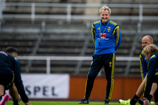 Förbundskapten Erik Hamrén