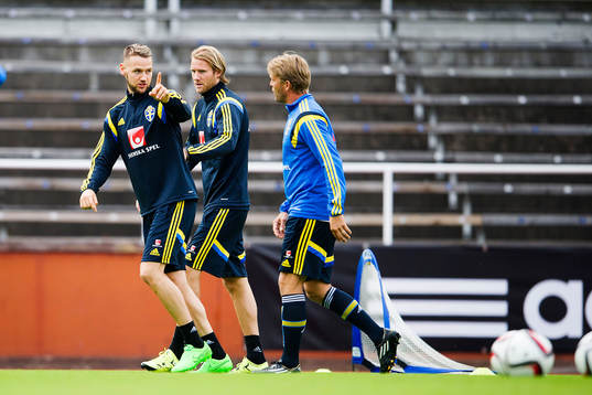 Alexander Milosevic, Ola Toivonen och Marcus Allbäck