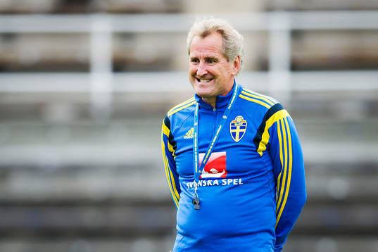Förbundskapten Erik Hamrén