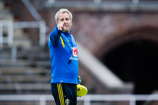 Förbundskapten Erik Hamrén