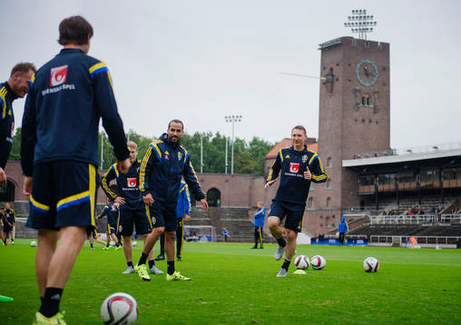 Erkan Zengin och Kim Källström