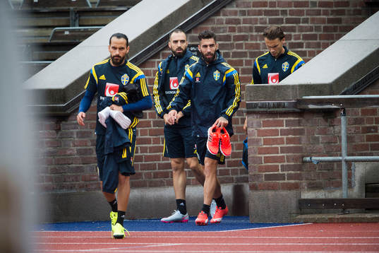 Erkan Zengin, Abdul Khalili, Jimmy Durmaz och Albin Ekdal