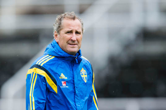 Förbundskapten Erik Hamrén