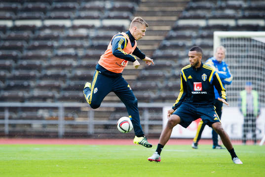 Pontus Wernbloom och Isaac Kiese Thelin