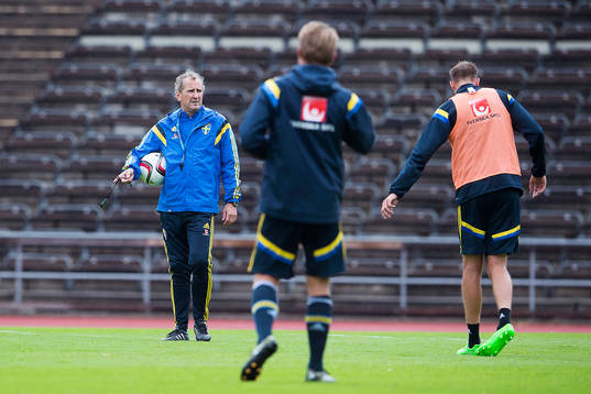 Förbundskapten Erik Hamrén