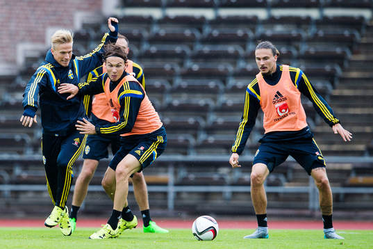 Oscar Wendt, Albin Ekdal och Erik Johansson