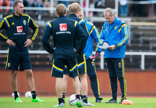 Förbundskapten Erik Hamrén
