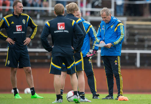 Förbundskapten Erik Hamrén