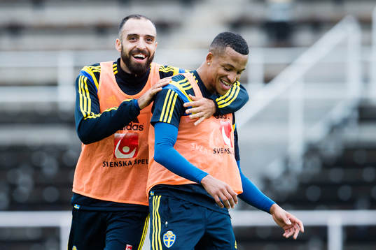 Abdul Khalili och Martin Olsson