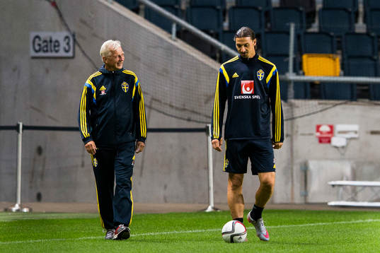 Lars Richt och Zlatan Ibrahimovic