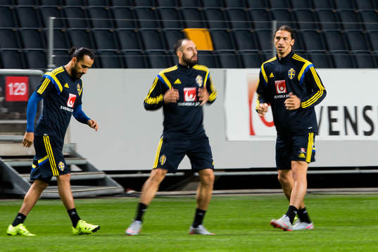 Erkan Zengin, Abdulrahman Khalili och Zlatan Ibrahimovic