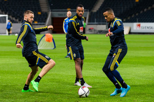 Alexander Milosevic, Isaac Kiese Thelin och Martin Olsson