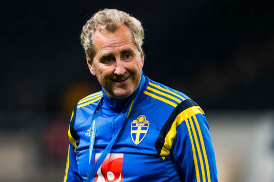 Sveriges Förbundskapten Erik Hamrén