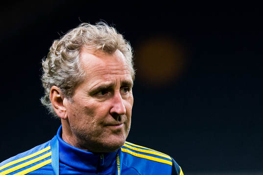 Sveriges Förbundskapten Erik Hamrén