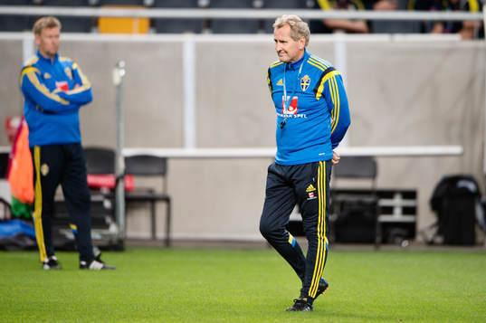 Förbundskapten Erik Hamrén