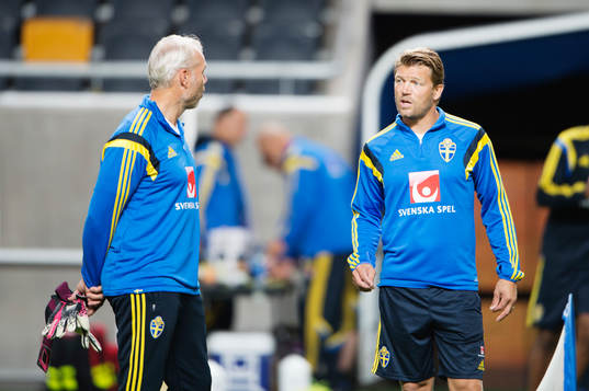Marcus Allbäck och Lars Eriksson