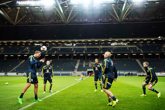 Andreas Granqvist, Oscar Lewicki, Albin Ekdal, Anton
