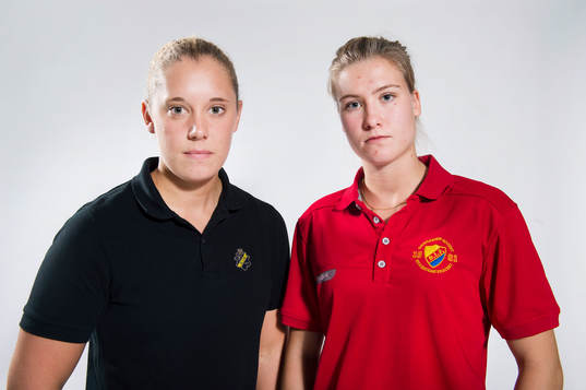 Lisa Hedengren, AIK, och Andrea Dalen, Djurgården