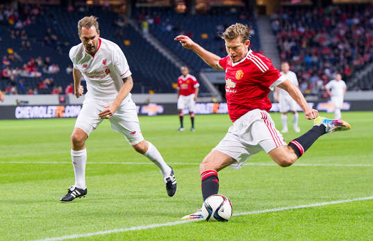 Manchester Uniteds Jesper Blomqvist