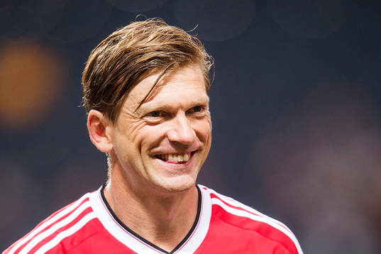 Manchester Uniteds Jesper Blomqvist