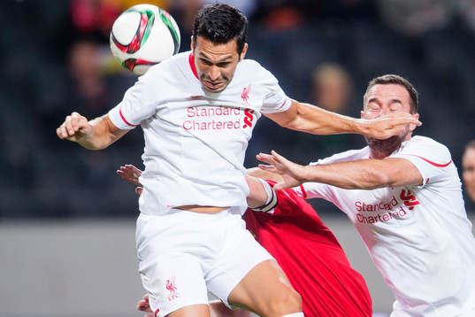 Liverpools Luis Garcia vinner en nickduell