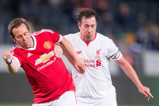 Manchester United Russell Beardsmore och Liverpools Robbie