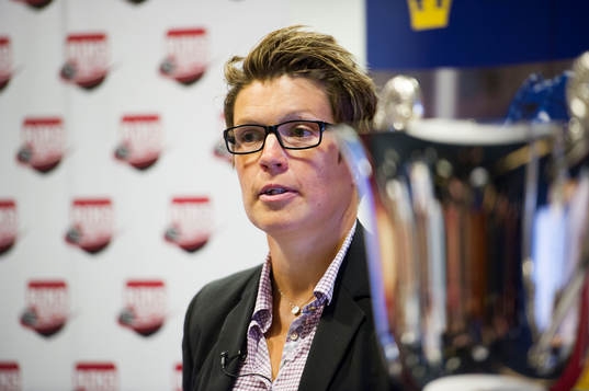 Erika Holst utvecklingsansvarig för damhockey på Svenska