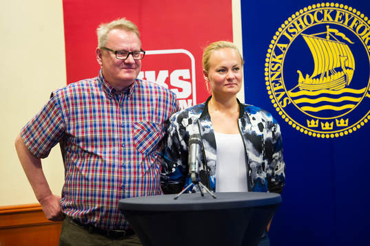 Tränare Lars Johansson och Erica Udén-Johansson, Sundsvall