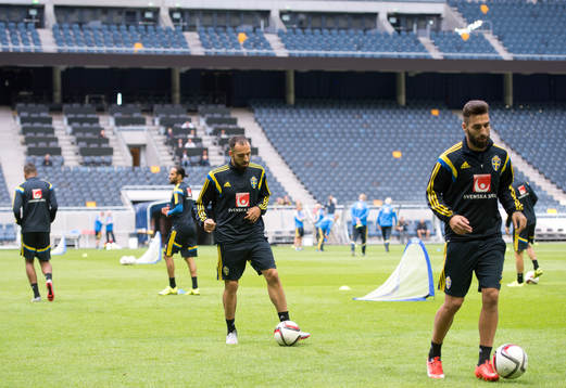 Erkan Zengin, Abdul Khalili och Jimmy Durmaz