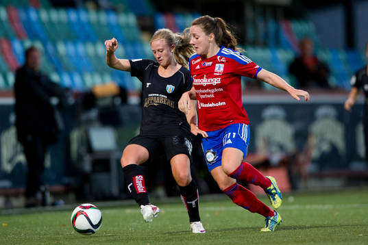 Göteborgs Rebecka Blomqvist mot Vittsjös Antonia