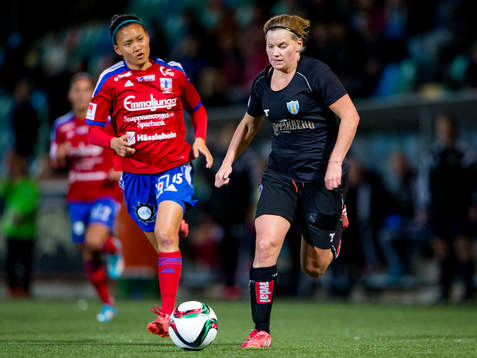 Göteborgs Sara Linden före Vittsjös Michelle Pao