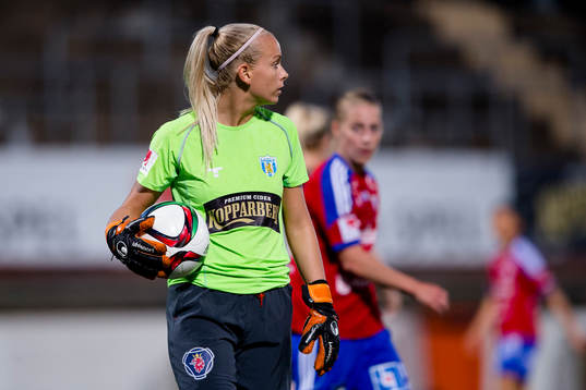 Göteborgs målvakt Fanny Lund
