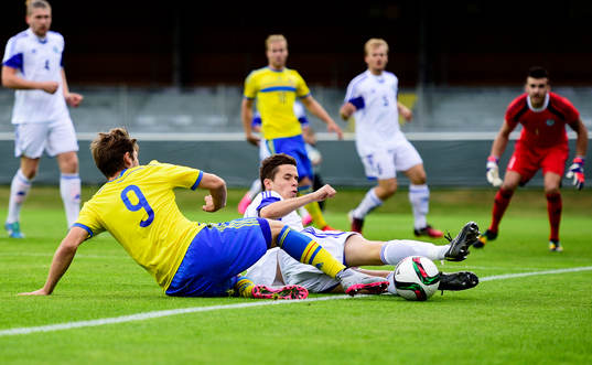 Sveriges Arber Zeneli och San Marinos Andrea Grandoni