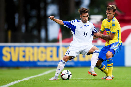 San Marinos Ramon Fabio Tomassini och Sveriges Linus
