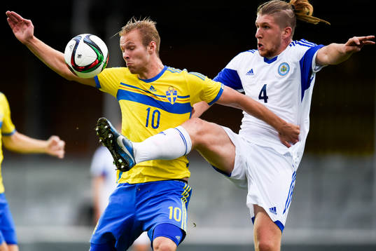Sveriges Gustav Engvall och San Marinos Juri Biordi