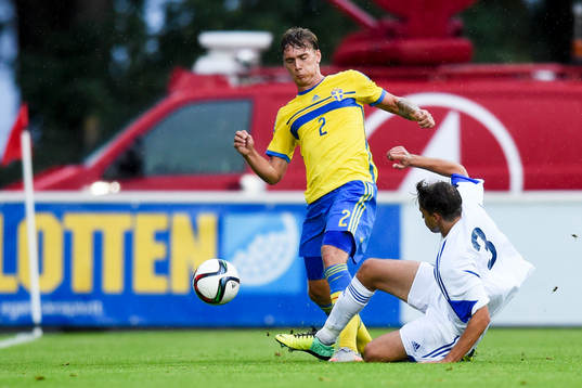 Sveriges Linus Wahlqvist och San Marinos Alessandra